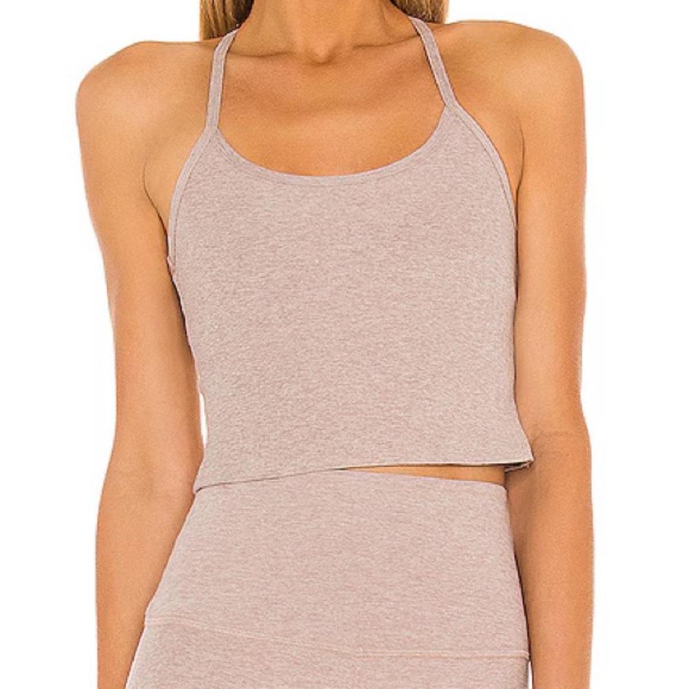 Beyond Yoga Spacedye Slim Racerback Tank - Chai